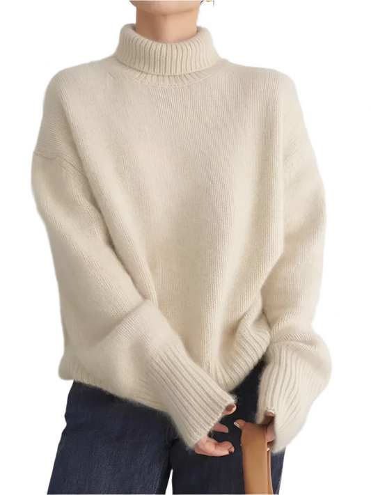 Eleganter Rollkragenpullover