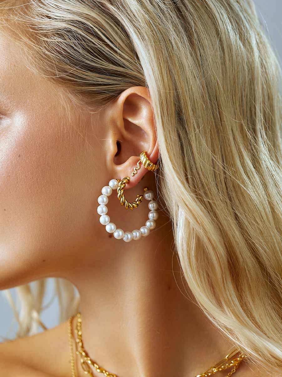 Twirl earrings