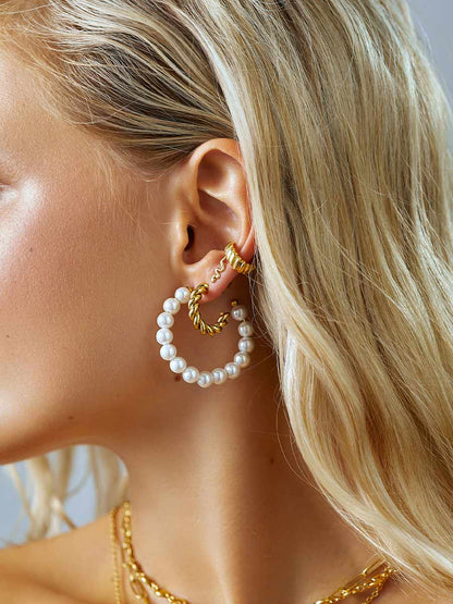 Twirl earrings