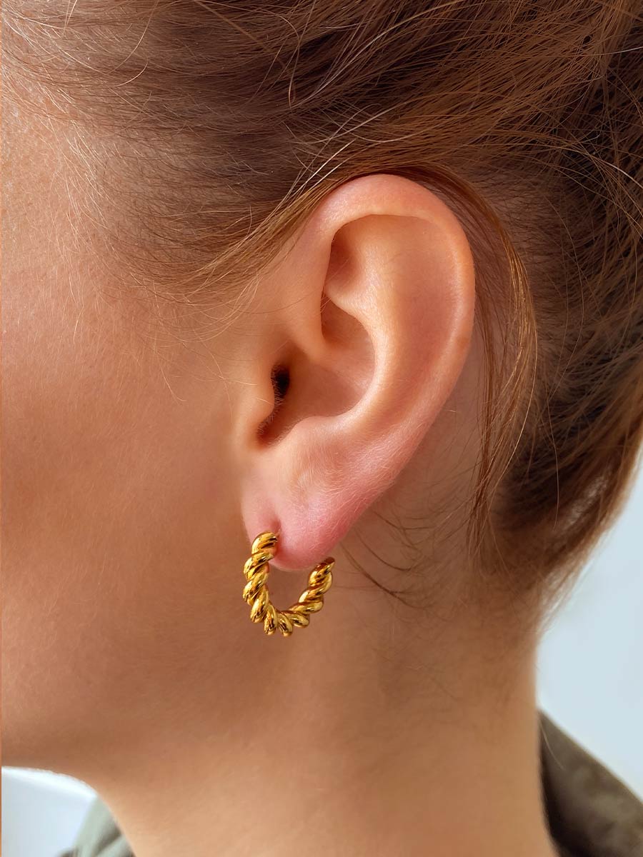 Twirl earrings
