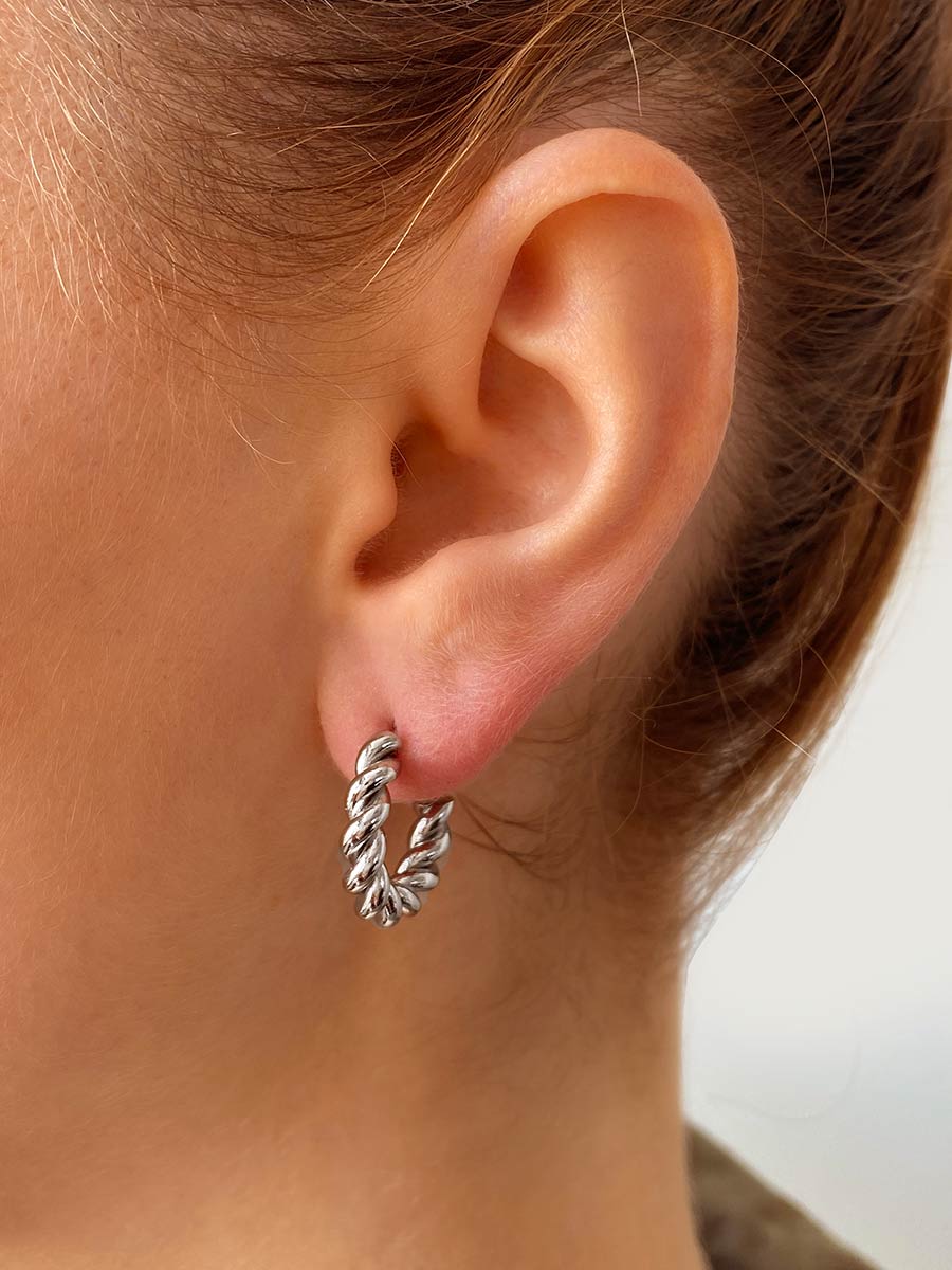 Twirl earrings